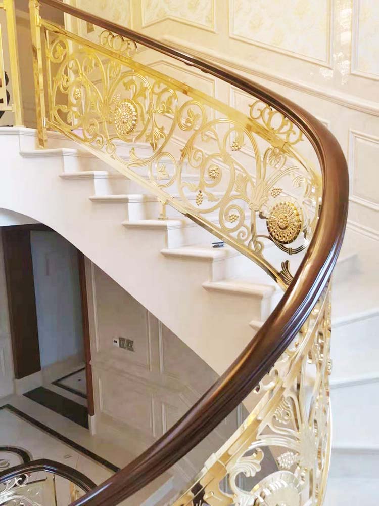 铜艺楼梯